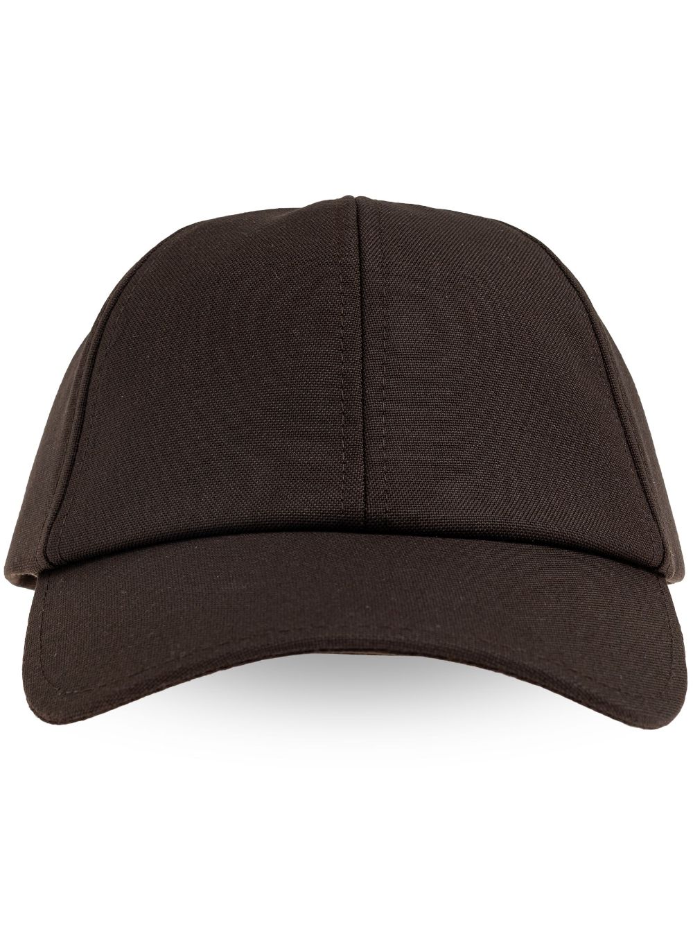 Shop Officine Generale Wool Baseball Cap In 褐色