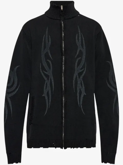 Balenciaga Y2k Zip-up cardigan