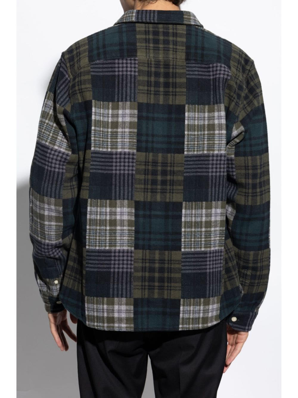 Shop Allsaints Hopton Shirt In 绿色