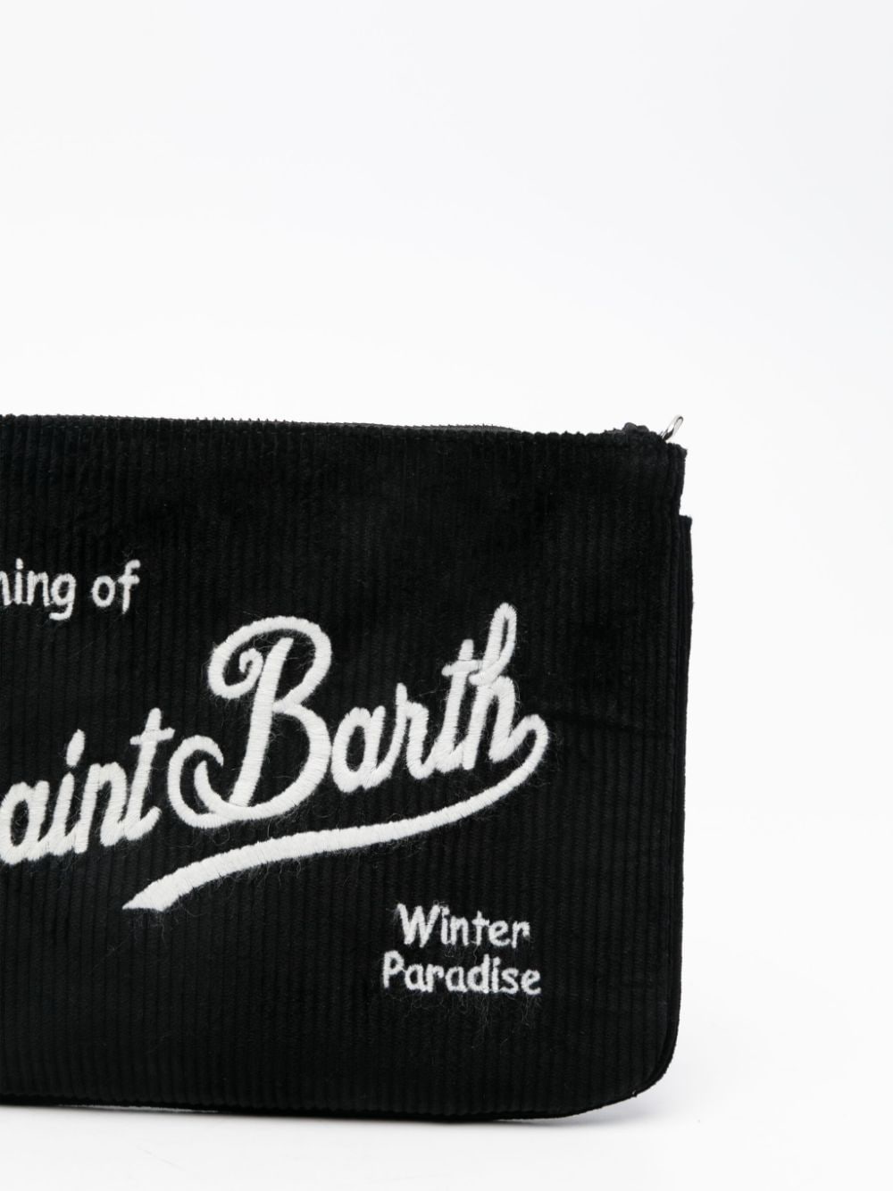 Shop Mc2 Saint Barth Parisienne Clutch Bag In Black