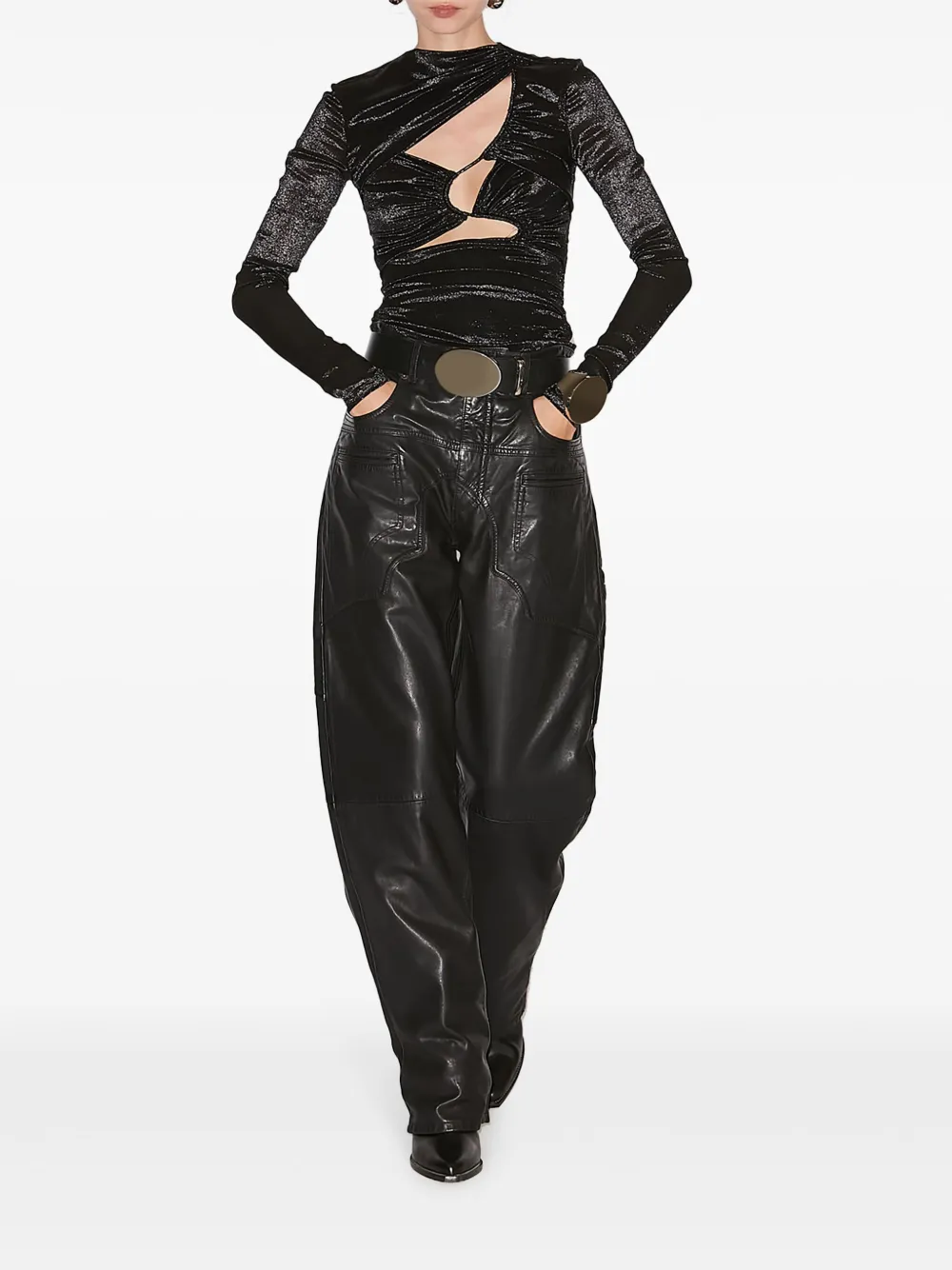 ISABEL MARANT Breydi trousers | High Waisted Pants | Image 2