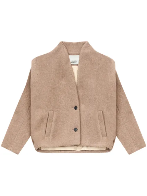 ISABEL MARANT veste Drogo - Marron - ISABEL MARANT - Modalova