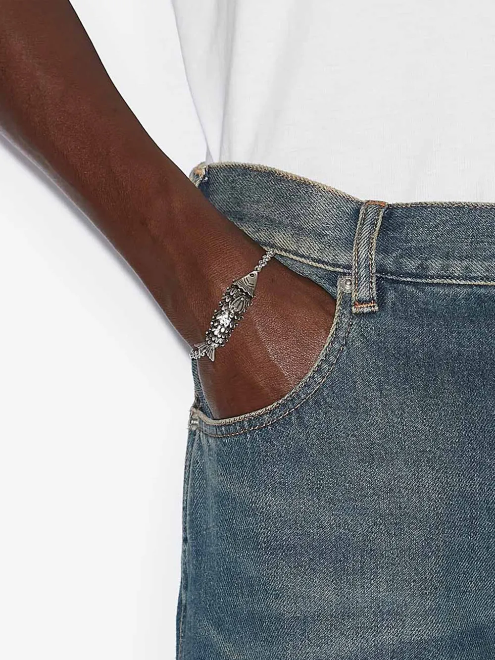 Isabel Marant River Man Bracelet In Silber