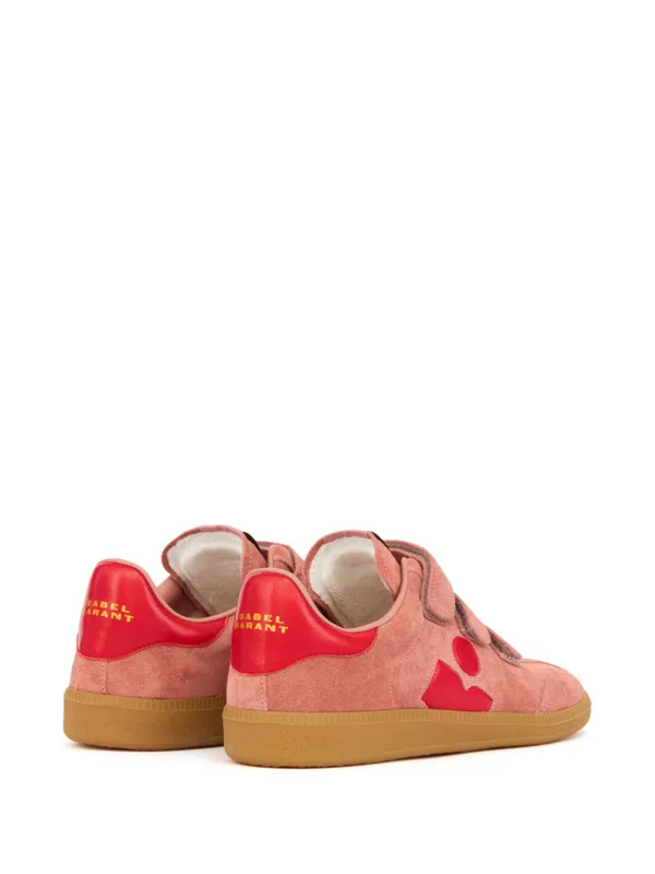 【関税込み】Isabel Marant ピンク Beth スニーカー ISABEL MARANT Beth Sneakers | Pink | FARFETCH