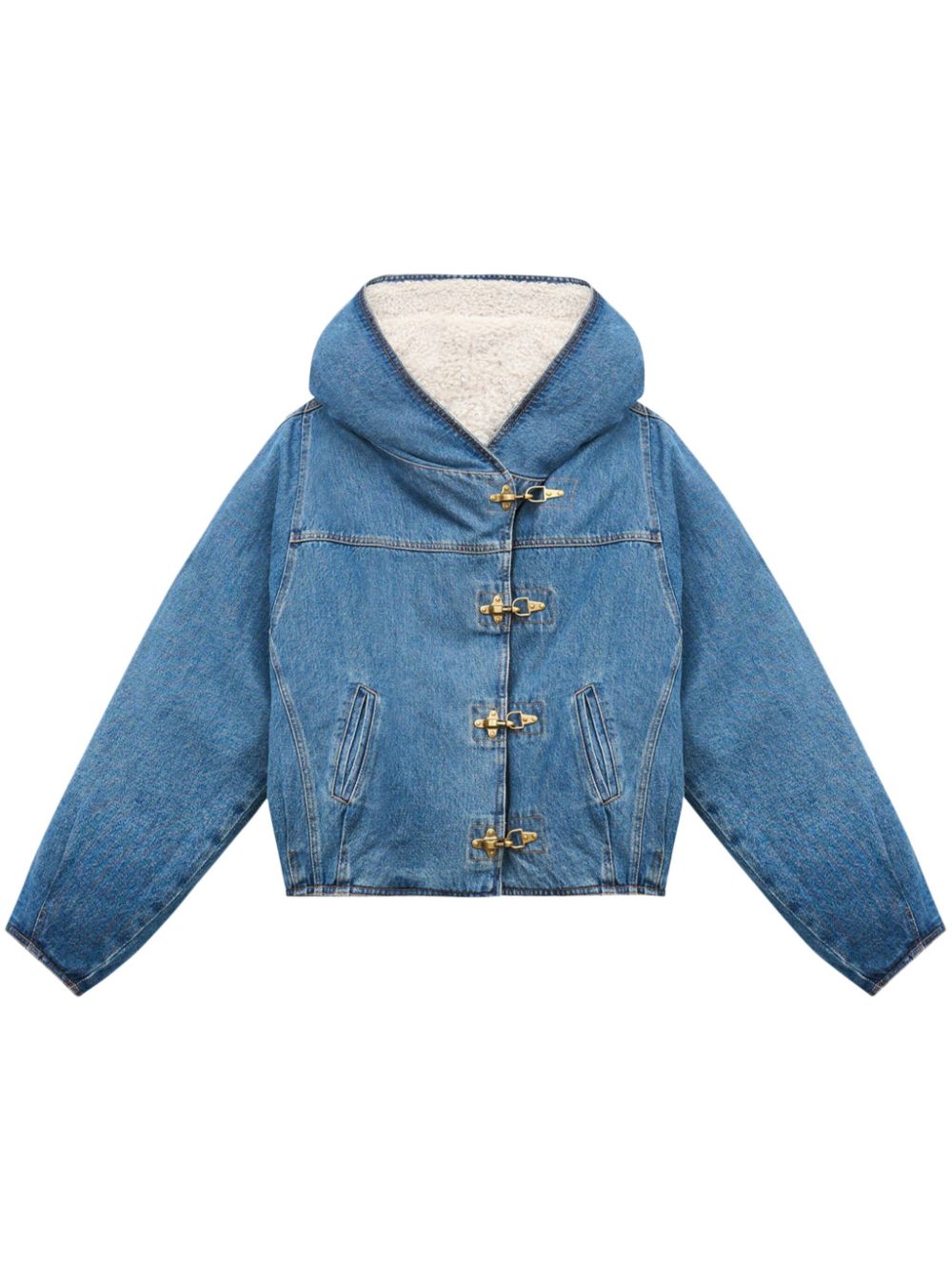 ISABEL MARANT Biane denim jack Blauw