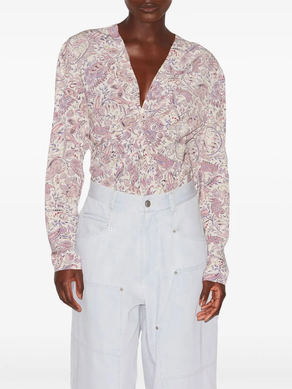 ISABEL MARANT ÉTOILE ZEKIA BLOUSE