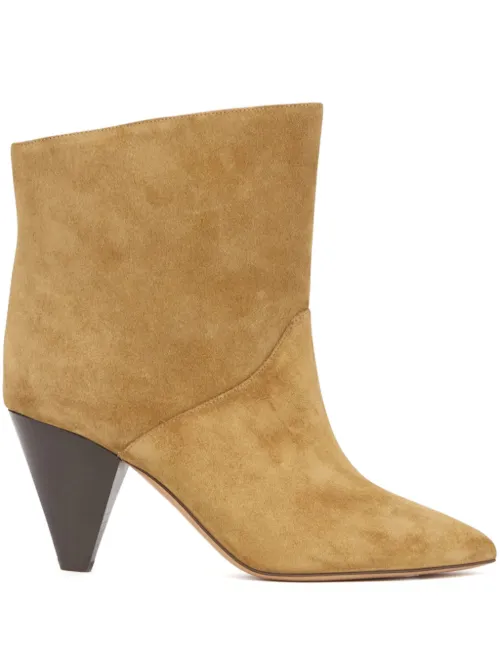 Bottines Loline 75 mm en daim - ISABEL MARANT - Modalova