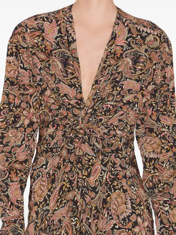 MARANT ÉTOILE Zeliha Dress | Black | FARFETCH