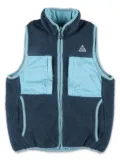 Nike Kids shearling vest - Blue