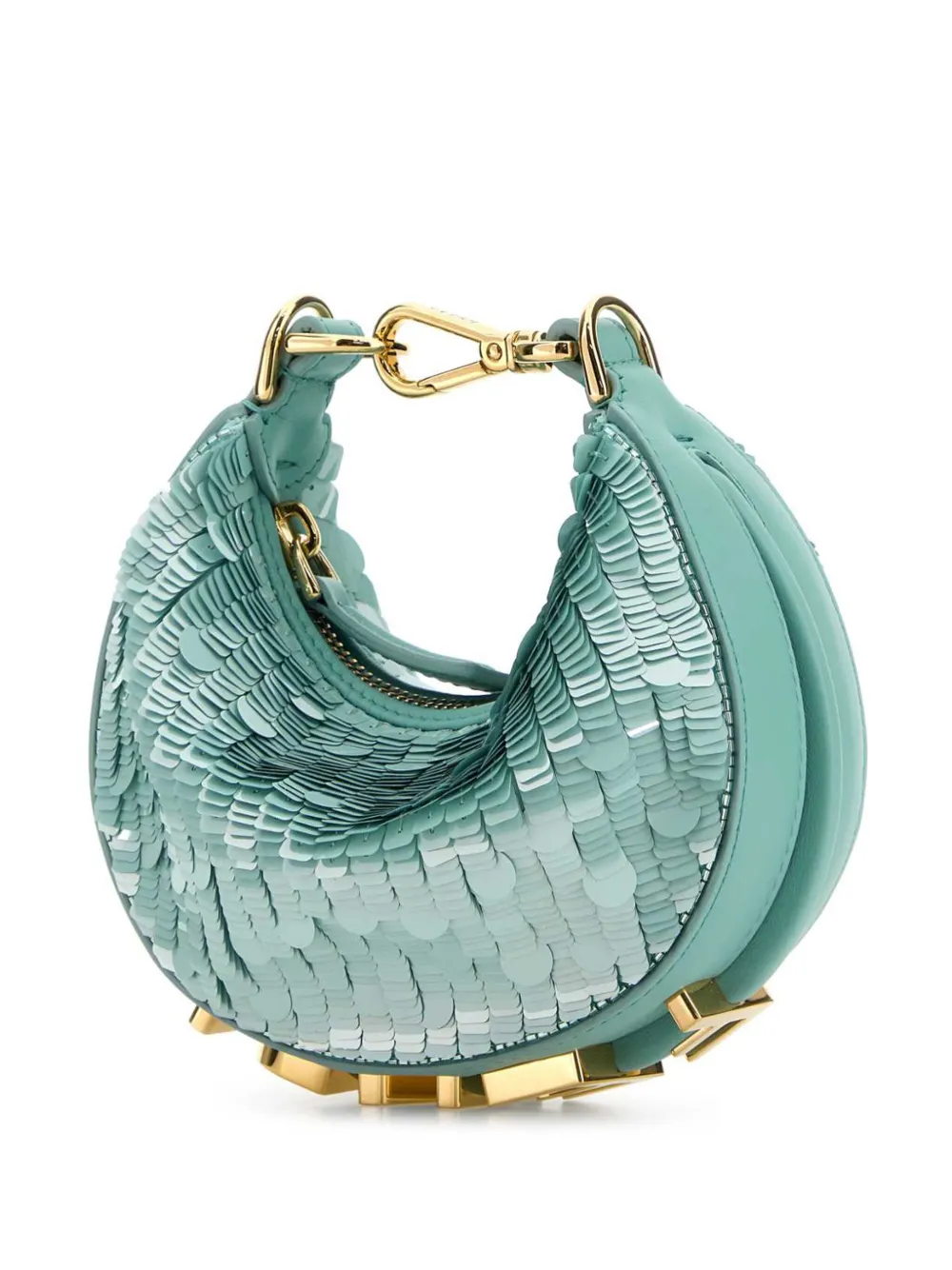 FENDI graphy kleine tas Blauw