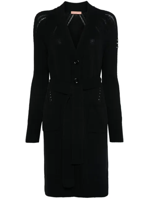 Ermanno Scervino crystal-embellished cardi-coat