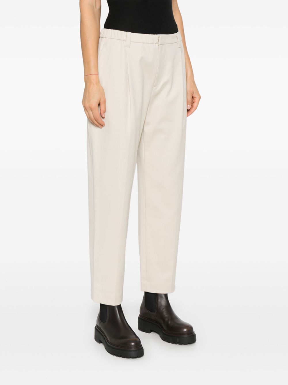 Brunello Cucinelli twill-weave trousers Women