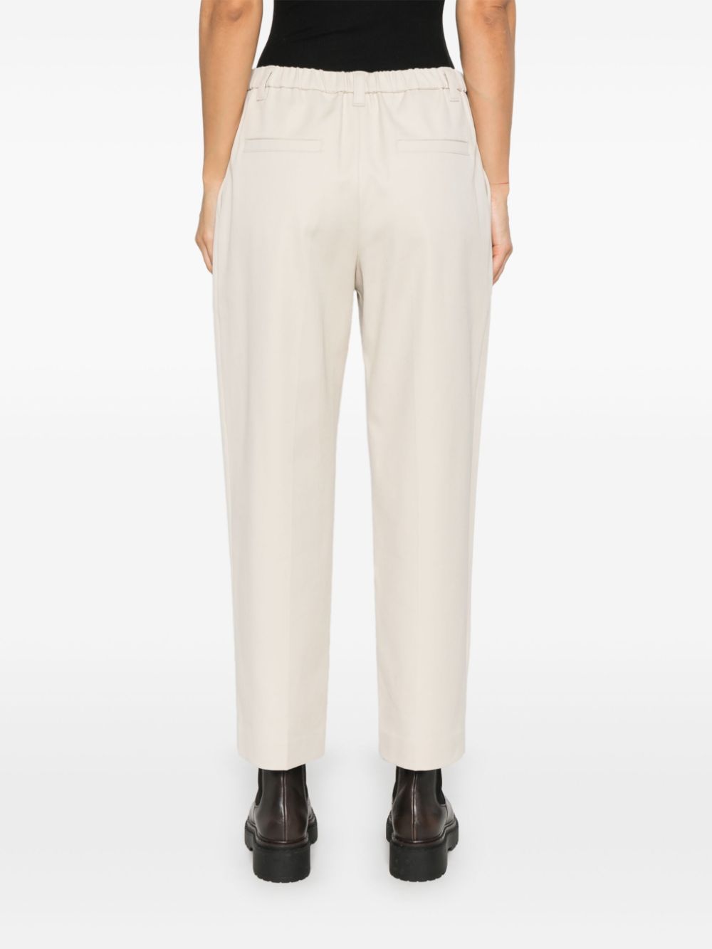 Brunello Cucinelli twill-weave trousers Women