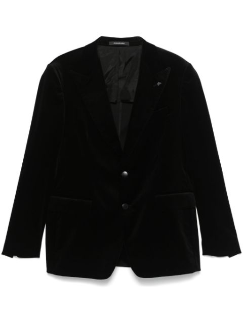 Tagliatore velvet blazer Men