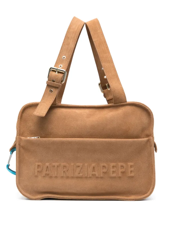 Patrizia Pepe (IM)PERFECTION ショルダーバッグ | ブラウン | FARFETCH JP
