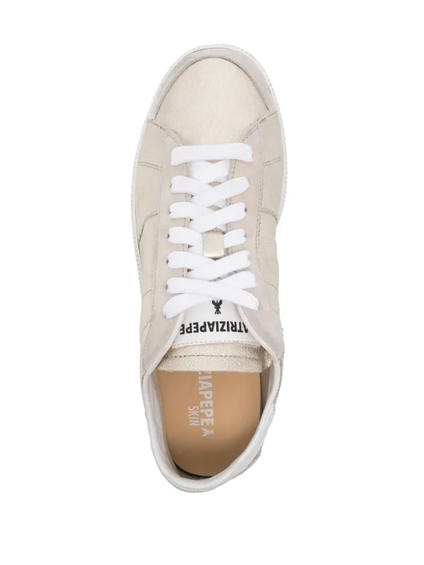 Patrizia Pepe Skin '93 Sneakers Gold FARFETCH PH