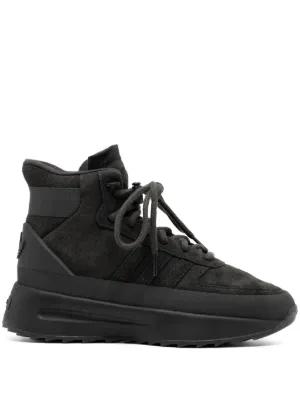 Y-3 Centennial ハイカット スニーカー | ブラック | FARFETCH JP