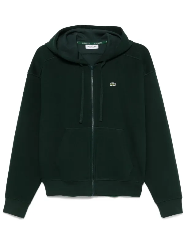 Lacoste zip through hoodie online