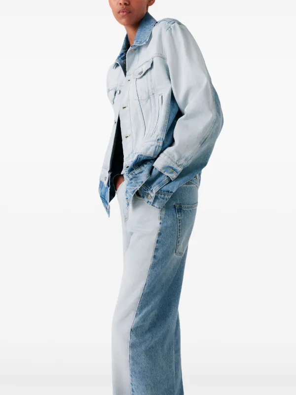 Stella McCartney two-tone Jeans | Blue | FARFETCH