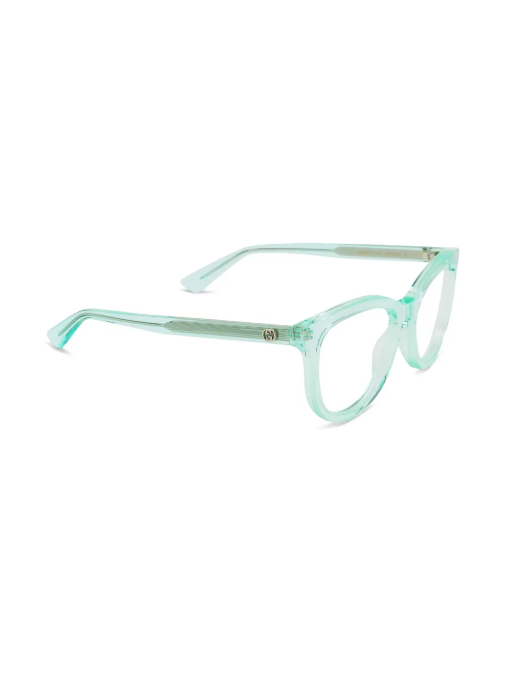 Gucci Eyewear Bril met vierkant montuur Groen