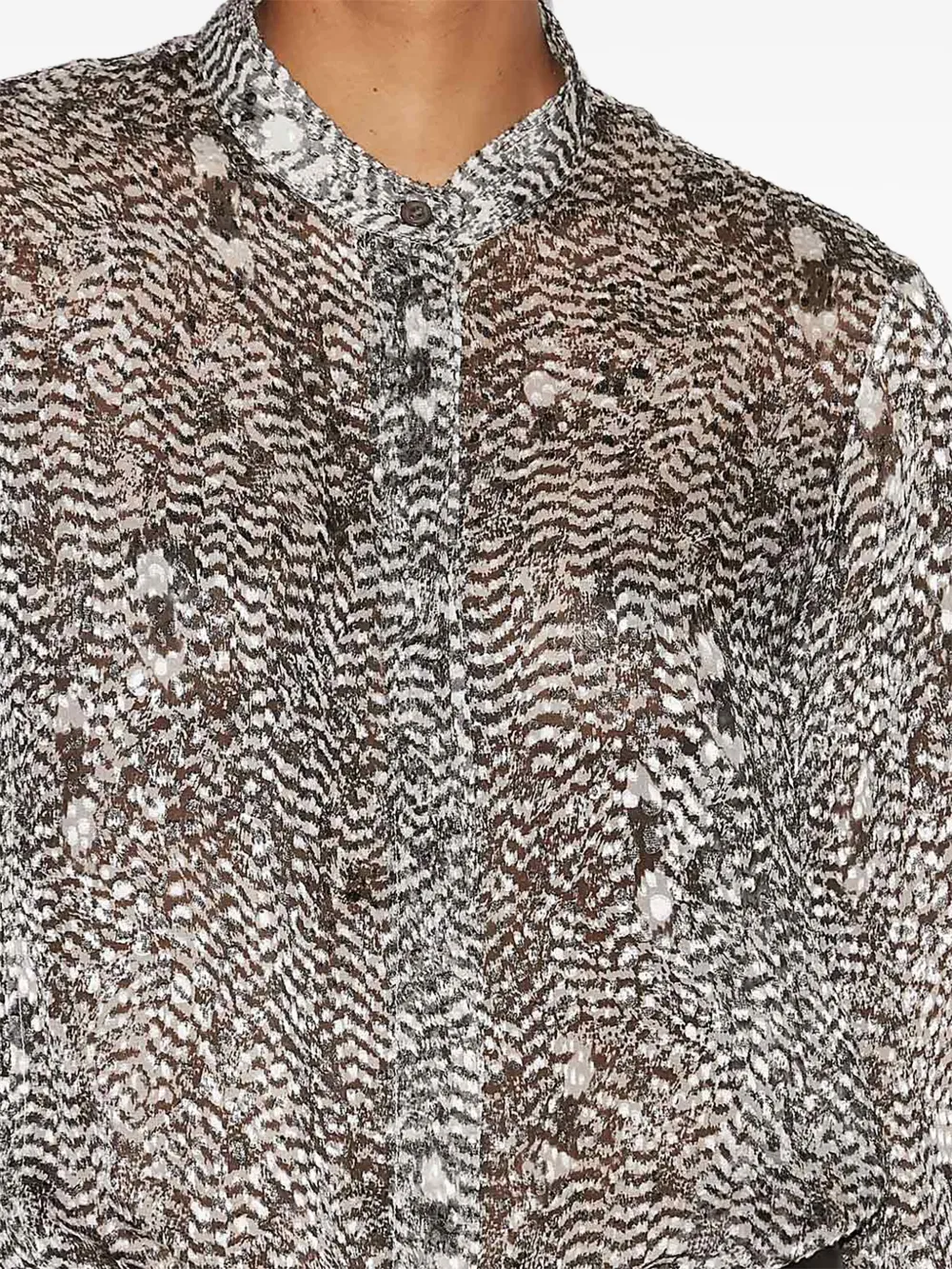 ISABEL MARANT Ilda blouse Zwart
