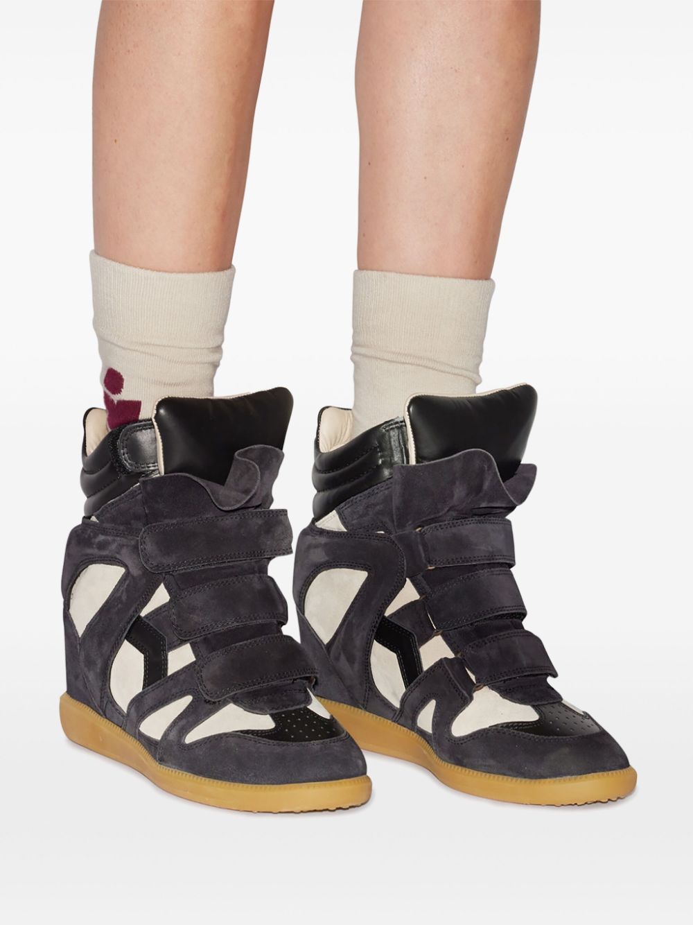 ISABEL MARANT 50 mm Bekett sneakers Zwart