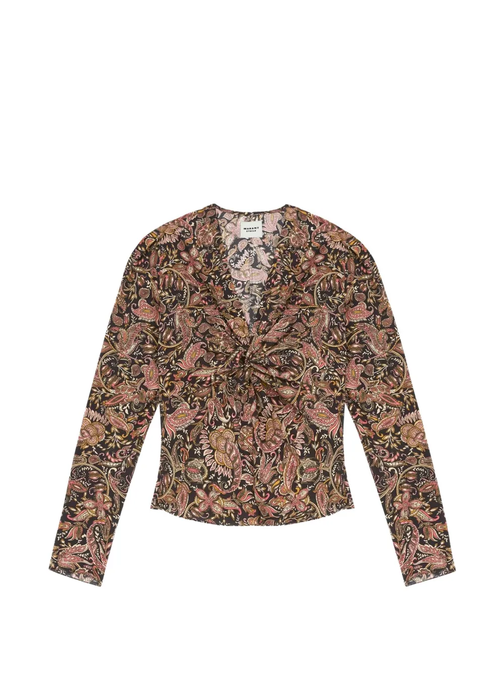 MARANT ÉTOILE Blusa Zekia - Nero