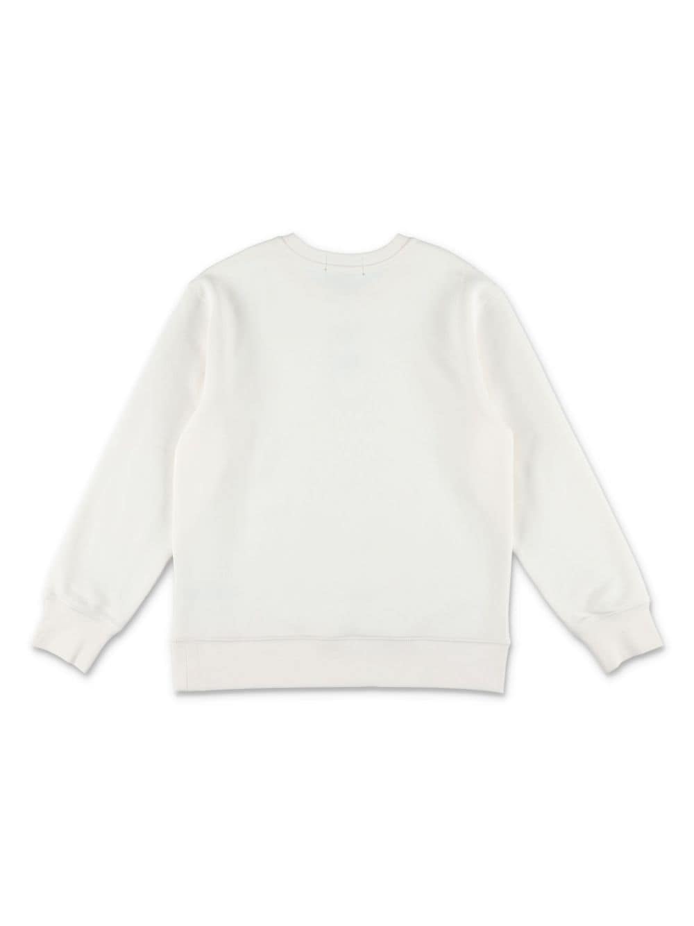 Shop Ralph Lauren Polo Bear Sweatshirt In 002 White