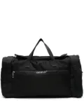 Off-White logo-print holdall - Black