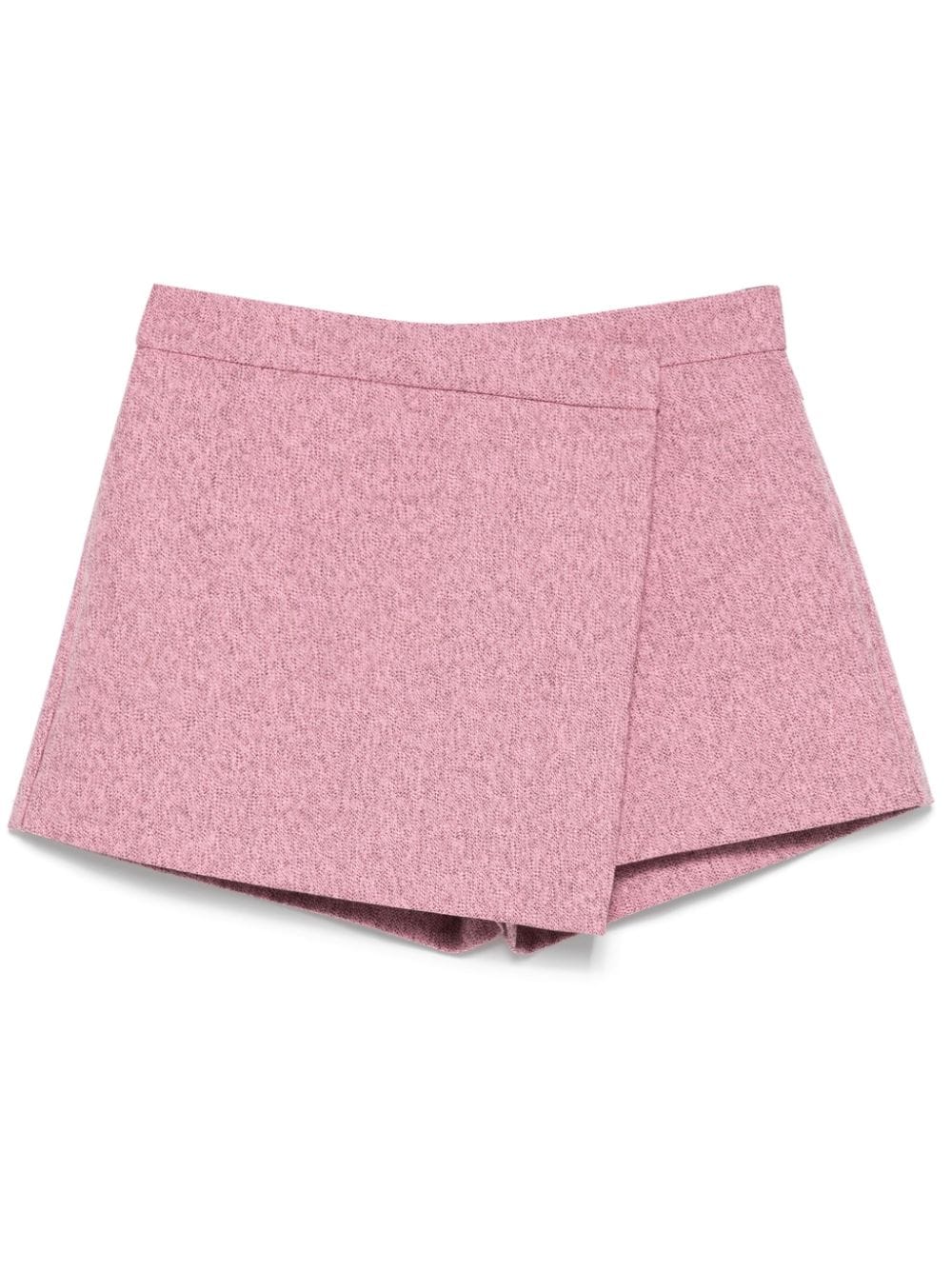 MSGM Shorts met mélange-effect Roze