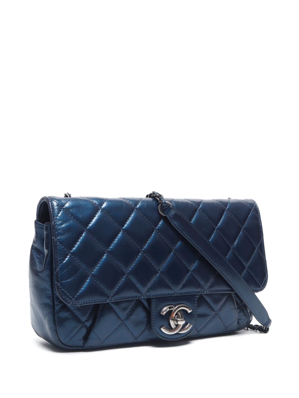 CHANEL 2015-2016 Coco Pleats Flap shoulder bag Women