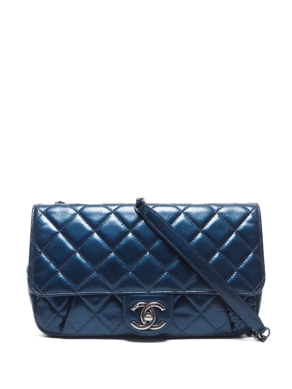 CHANEL 2015-2016 Coco Pleats Flap shoulder bag Women