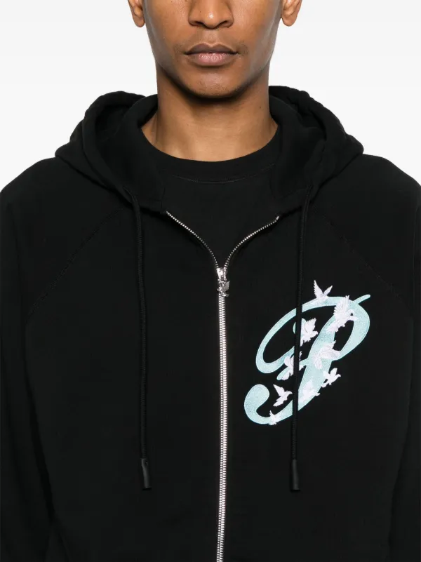 3.PARADIS パーカー 3PARADIS ジップアップ パーカー | ブラック | FARFETCH JP