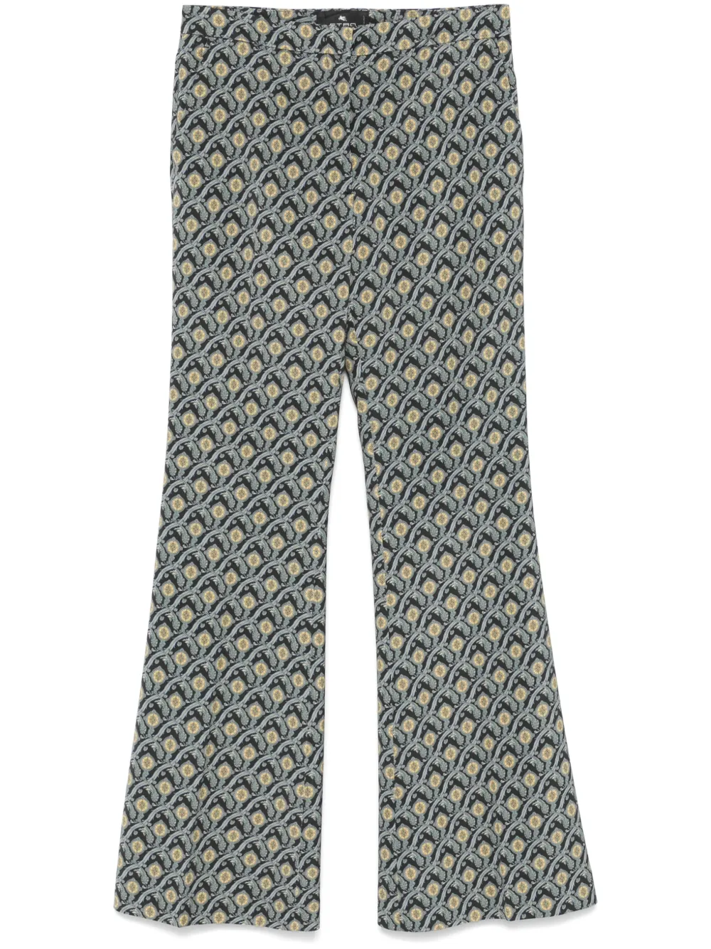 ETRO pantalon à motif cachemire | noir | Image 1