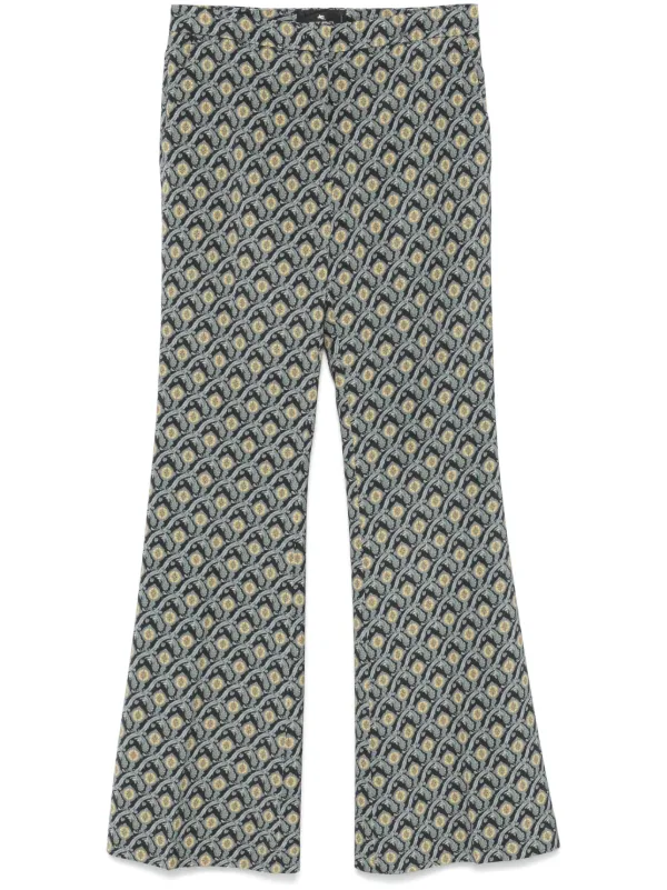 ETRO ペイズリー パンツ | ブラック | FARFETCH JP