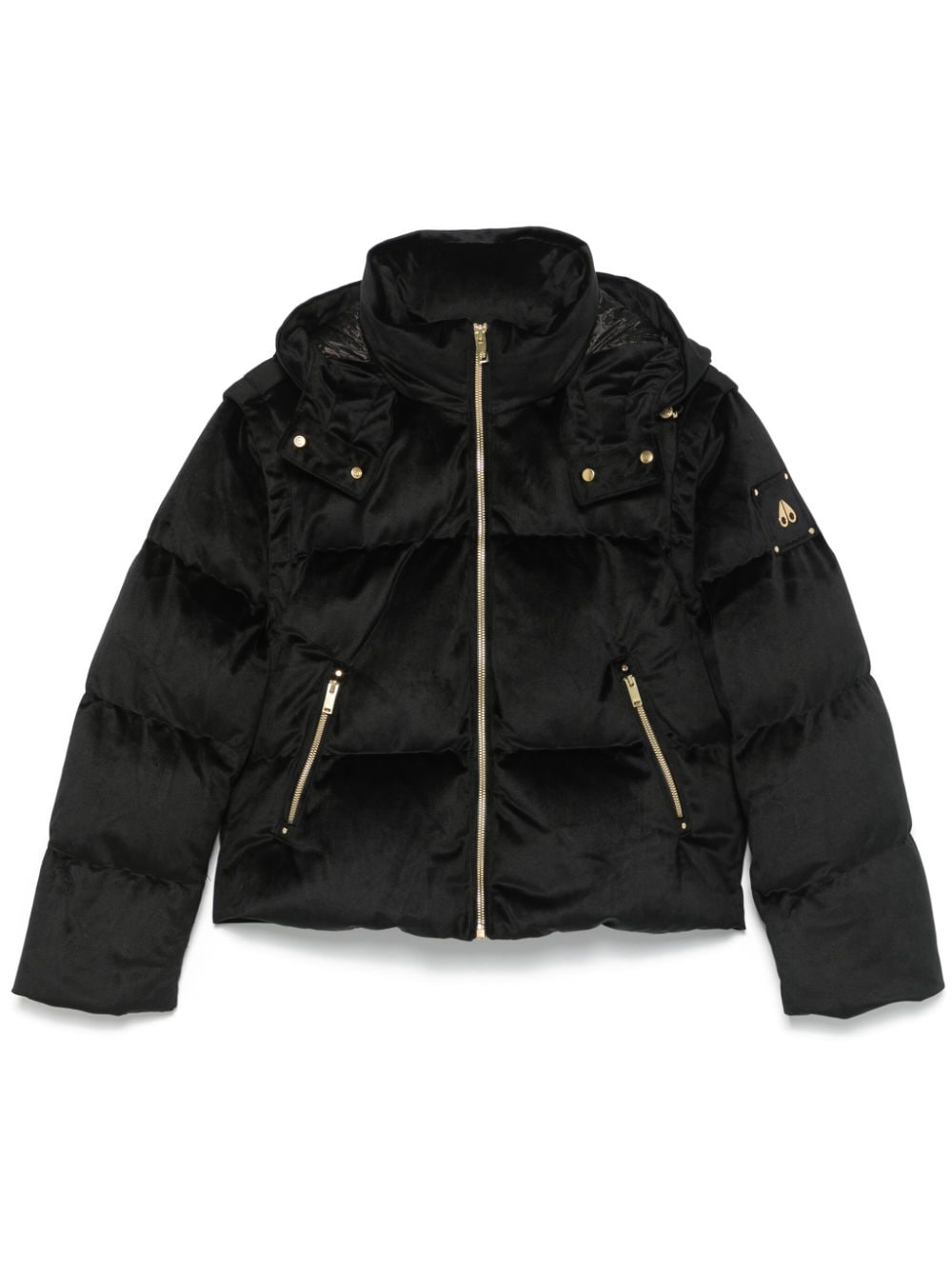 Moose Knuckles Misty puffer jacket - Black