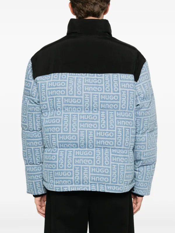 BOSS パデッドジャケット | ブルー | FARFETCH JP