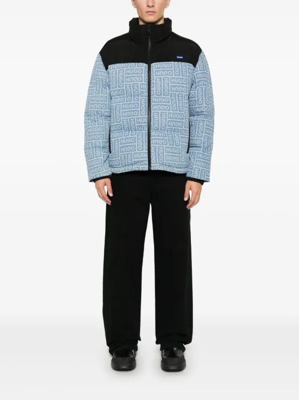 BOSS パデッドジャケット | ブルー | FARFETCH JP