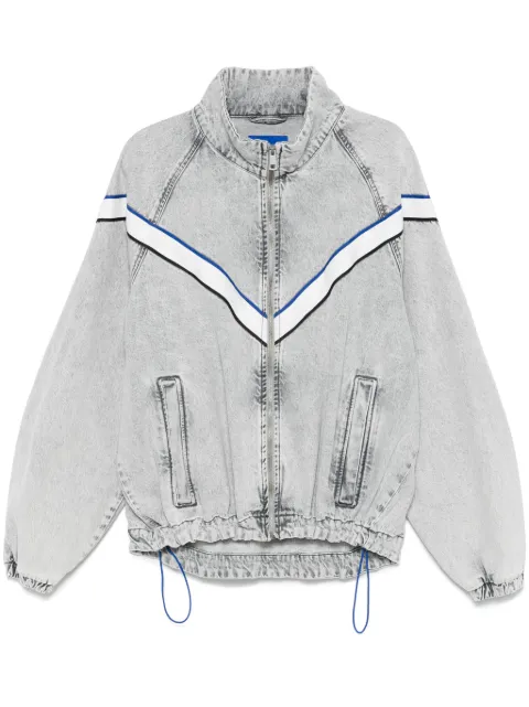 BOSS logo-tape denim jacket