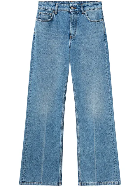 Stella McCartney cotton straight-leg jeans