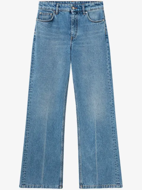 Stella McCartney cotton straight-leg jeans