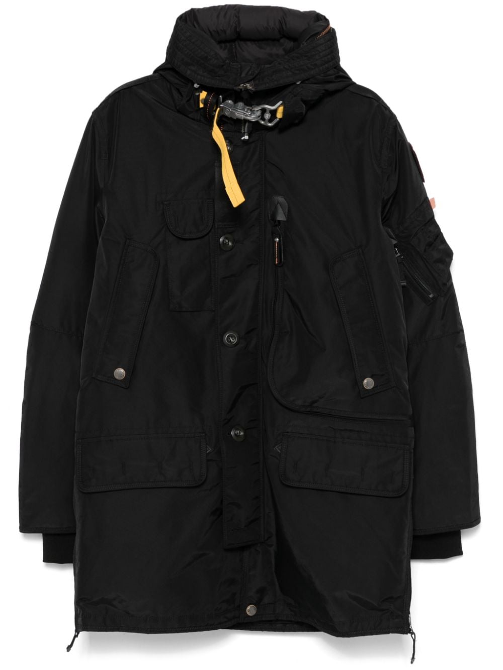 Shop Parajumpers Kodiak Parka In Black