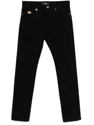 Versace Jeans Couture straight-leg Jeans | Black | FARFETCH