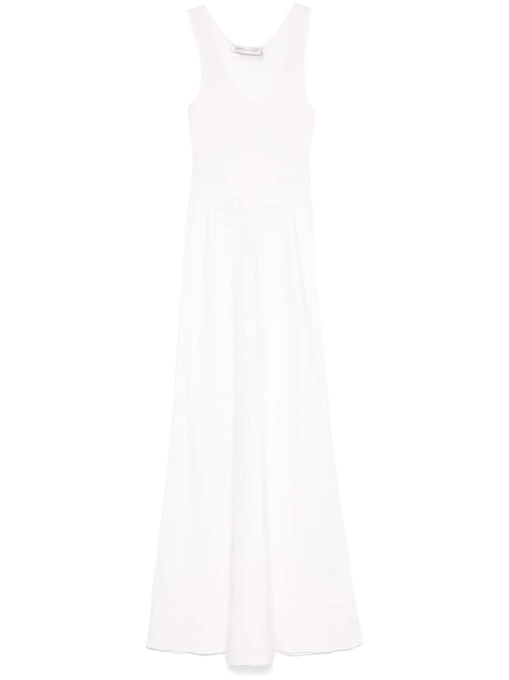 Shop Christopher Esber Verna Maxi Dress In 白色