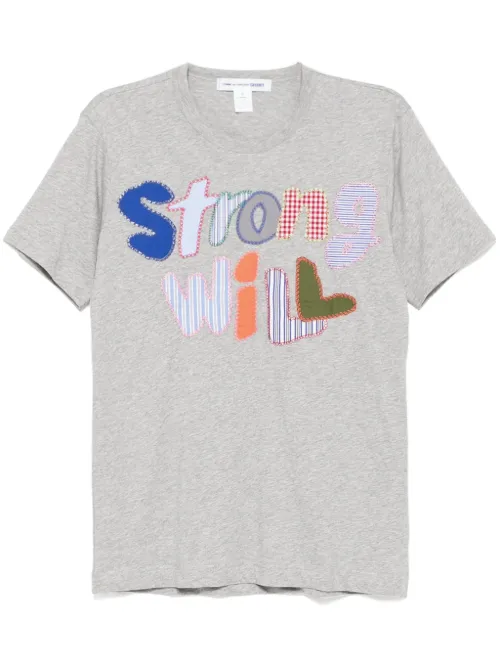 T-shirt à effet patchwork - Comme Des Garçons Shirt - Modalova