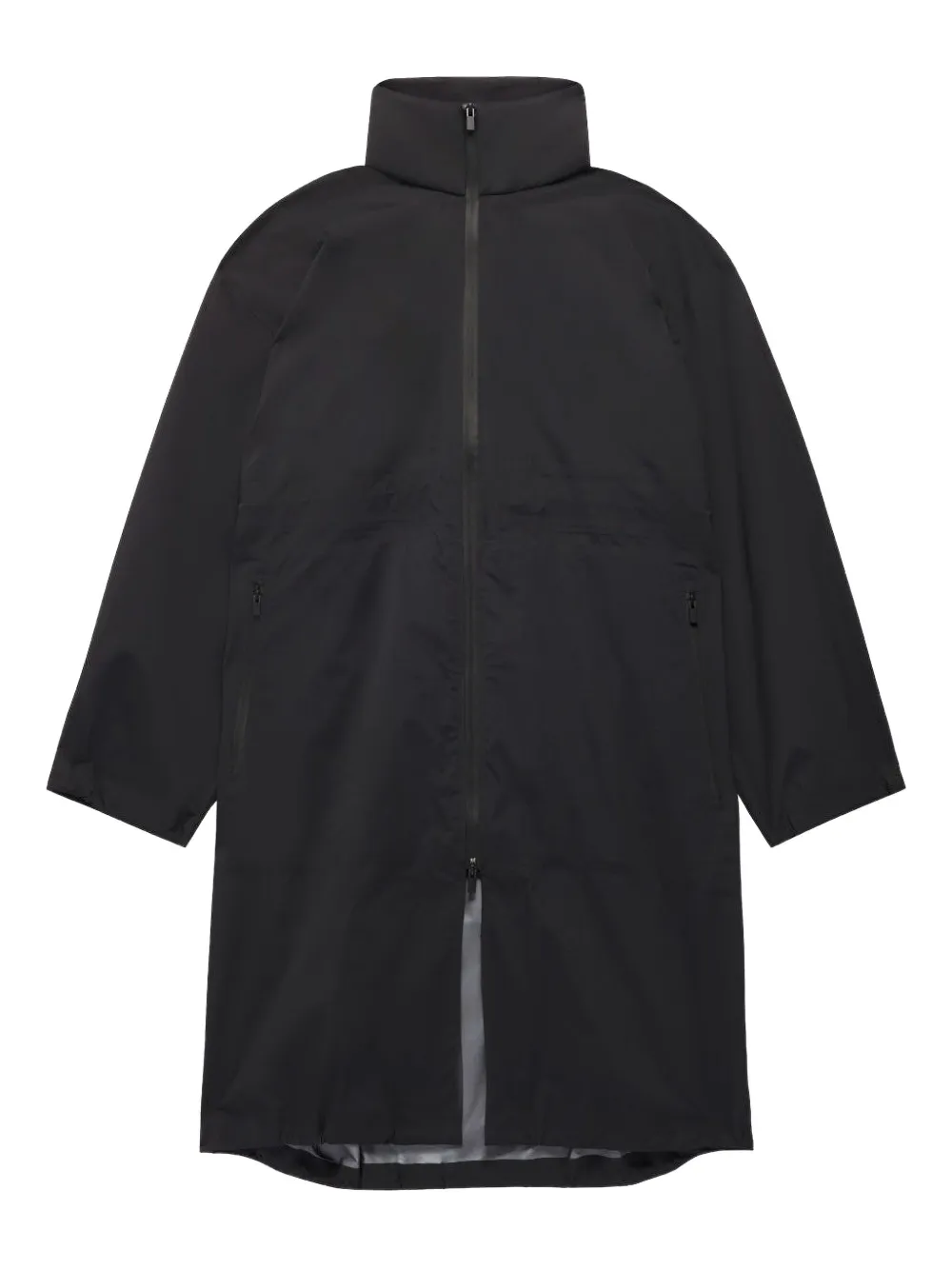adidas turtleneck zip-front coat | Black | Image 1