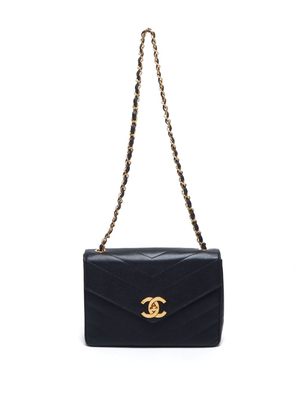 Affordable HOT SALE CHANEL 1994-1999 jumbo Classic Flap shoulder bag Women