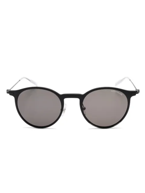 Montblanc lentes de sol con armazón redonda
