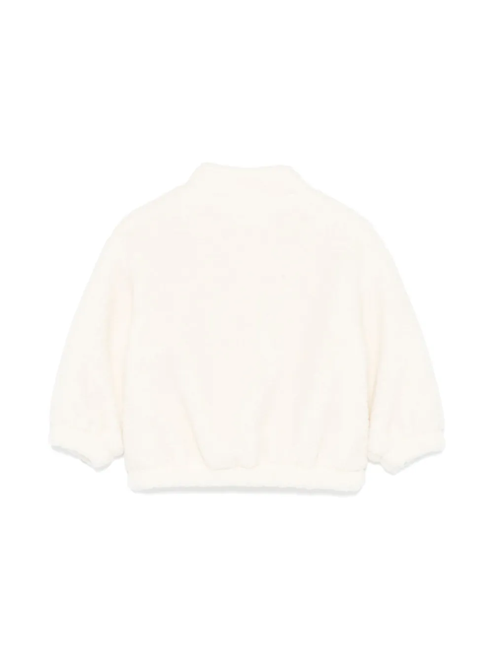 Fendi Kids Jack met geborduurd logo Beige