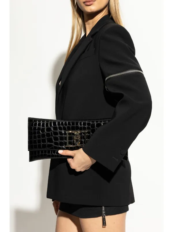 DSQUARED2 ダブルD クラッチバッグ | ブラック | FARFETCH JP